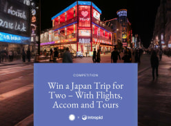 Win a Japan Trip for Two, with Flights, Accom & Tours