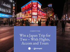 Win a Japan Trip for Two, with Flights, Accom & Tours