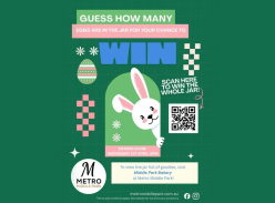 Win a Jar Filled with Assorted Easter Eggs and Chocolates - Metro Middle Park