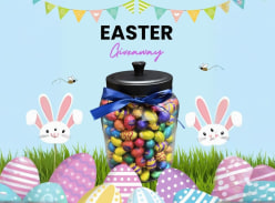Win a Jar Full of Easter Eggs and a $100 Coles Myer Gift Card - Roof Plumbers Warehouse & Building Supplies