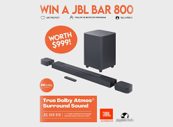 Win a JBL Bar 800 Soundbar