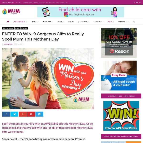Win Jewellery, Giftcards & More