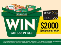 Win a Share of $5K with JOHN WEST