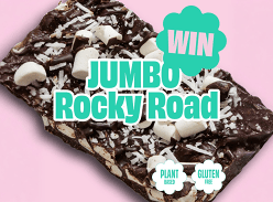 Win Jumbo Edition Rocky Road Slices