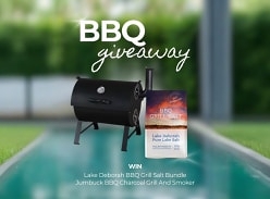 Win a Jumbuck BBQ Charcoal Grill and Smoker