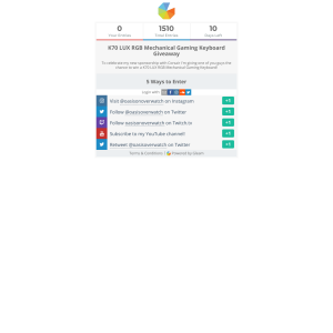 Win K70 LUX RGB Mechanical Gaming Keyboard 