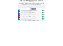 Win K70 LUX RGB Mechanical Gaming Keyboard 