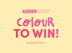 Win 1 of 4 Kaisercraft's Kids Colour Prize Packs - Kaisercraft