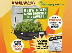 Win a $250 Kambarang Garden Centre Voucher