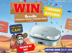 Win a Kambrook Perfect Pancake Press