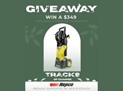 Win a Karcher K3 Pressure Washer - Tracks Of Change