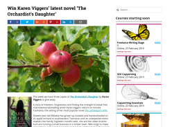 Win Karen Viggers’ latest novel ‘The Orchardist’s Daughter’