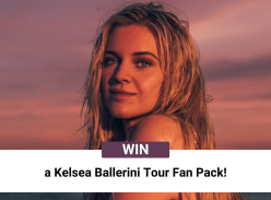 Win 1 of 3 Kelsey Ballerini Tour Fan Packs