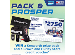 Win Kenworth Prize Packs & in-Store Credits