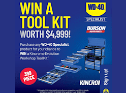 Win a Kincrome Evolution Workshop Tool Kit