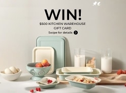 Win $500 Kitchen Warehouse E-Gift Card