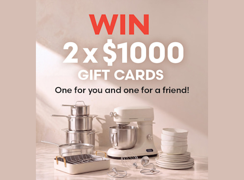 Win 1 of 2 $1K Kitchen Warehouse Gift Cards - Kitchen Warehouse