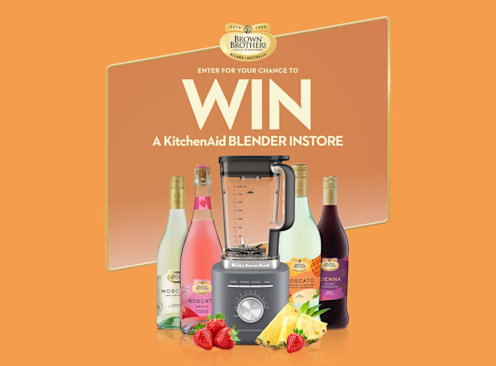 Win a Kitchenaid Blender - Brown Brothers Milawa Vineyard