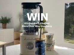 Win a KitchenAid Blender & Chobani No Sugar Added Prize Pack