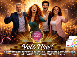 Win 1 of 3 $100 Kmart Gift Cards - Mum Central