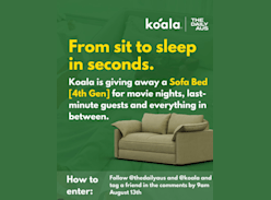 Win a Koala Sofa Bed - The Daily AUS