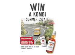 Win a Kombi Summer Escape and Other Prizes - Jim Beam
