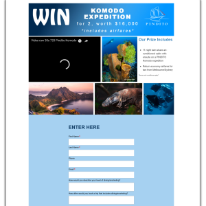 Win Komodo Expedition for 2