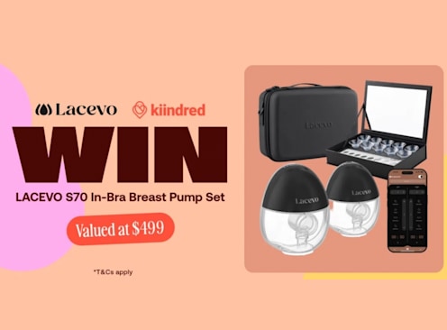Win a Lacevo S70 in-Bra Breast Pump Set - Kiindred