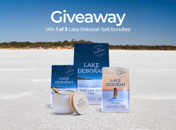 Win 1 of 3 Lake Deborah Salt Bundles
