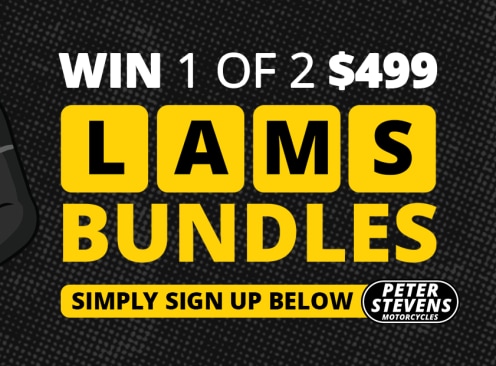 Win 1 of 2 LAMS Bundles - Peter Stevens Motorcycles