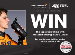 Win a Lap of a Lifetime with McLaren Racing in Abu Dhabi