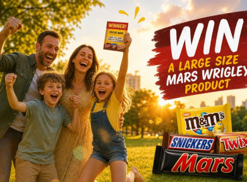 Win a Large Size Mars Wrigley Product - Mars Australia