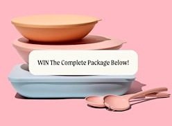 Win Large & Small Bowls, Platter & Servers