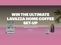 Win Lavazza Premium Home Coffee Bundle