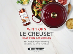 Win 1 of 5 Le Creuset Casseroles
