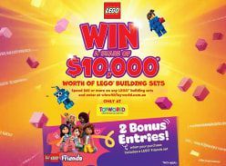 Win a Share of $10K Lego Building Sets