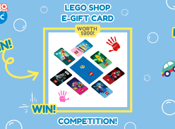 Win a $200 Lego Shop E-Gift Card