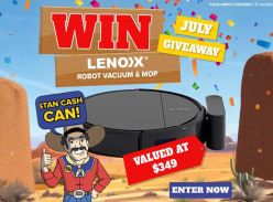 Win a Lenoxx Robot Vacuum & Mop