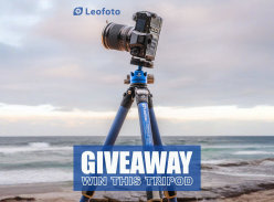 Win a Leofoto Poseidon Waterproof Tripod Kit