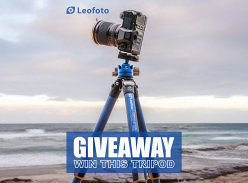 Win a Leofoto Poseidon Waterproof Tripod Kit