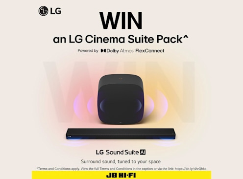 Win a LG Cinema Suite Pack - JB Hi-Fi