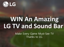 Win an Amazing LG TV & Sound Bar
