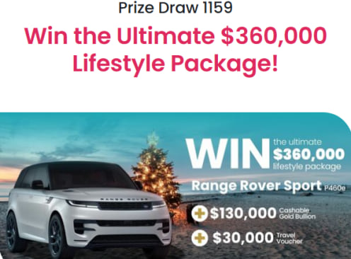Win an Ultimate $360,000 Lifestyle Package - Yourtown