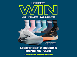 Win 1 of 2 Lightfeet Brooks Running Packs - Lightfeet