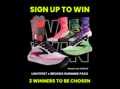 Win 1 of 2 Lightfeet X Brooks Prize Packs - Lightfeet