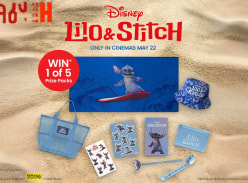 Win 1 of 5 Lilo & Stitch Prize Packs