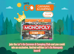 Win a Limited Edition Let's Go Monopoly Board
