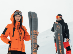 Win Limited Edition Superdry x Gilson Skis or Snowboard