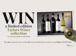 Win 1 of 10 Limited Edition Taylors Wine Collections