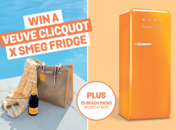 Win a Limited Edition Veuve Clicquot X Smeg Fridge